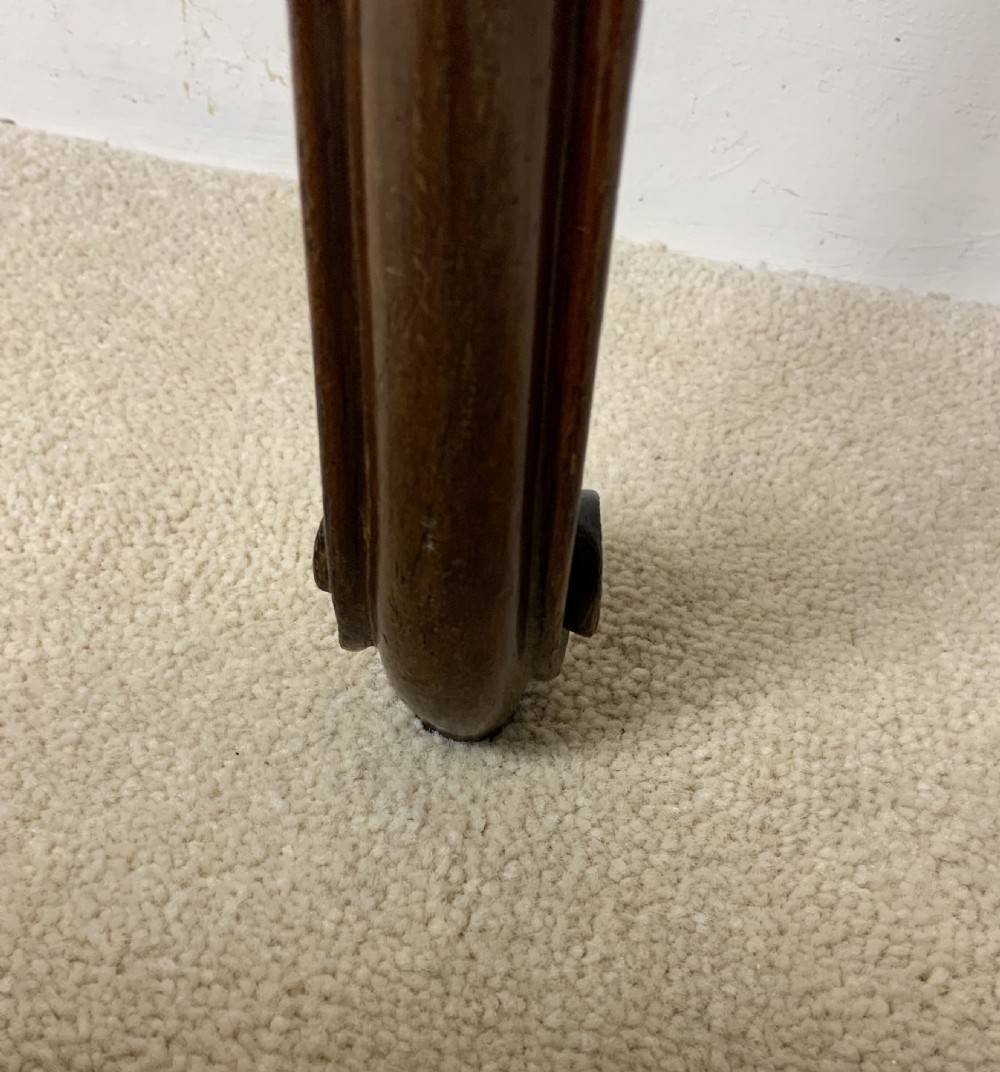Georgian mahogany occasional table View VII