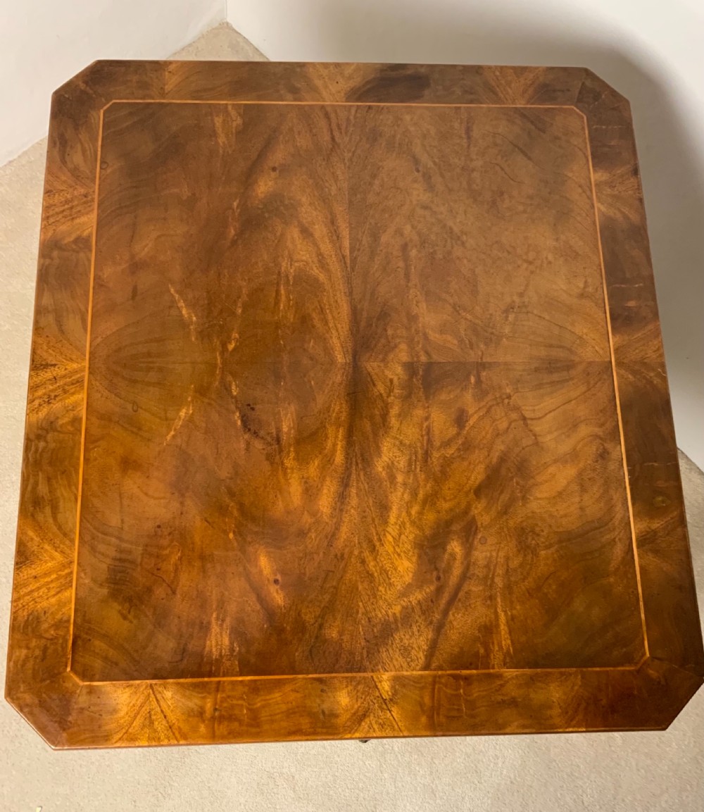 A low mahogany occasional table View II