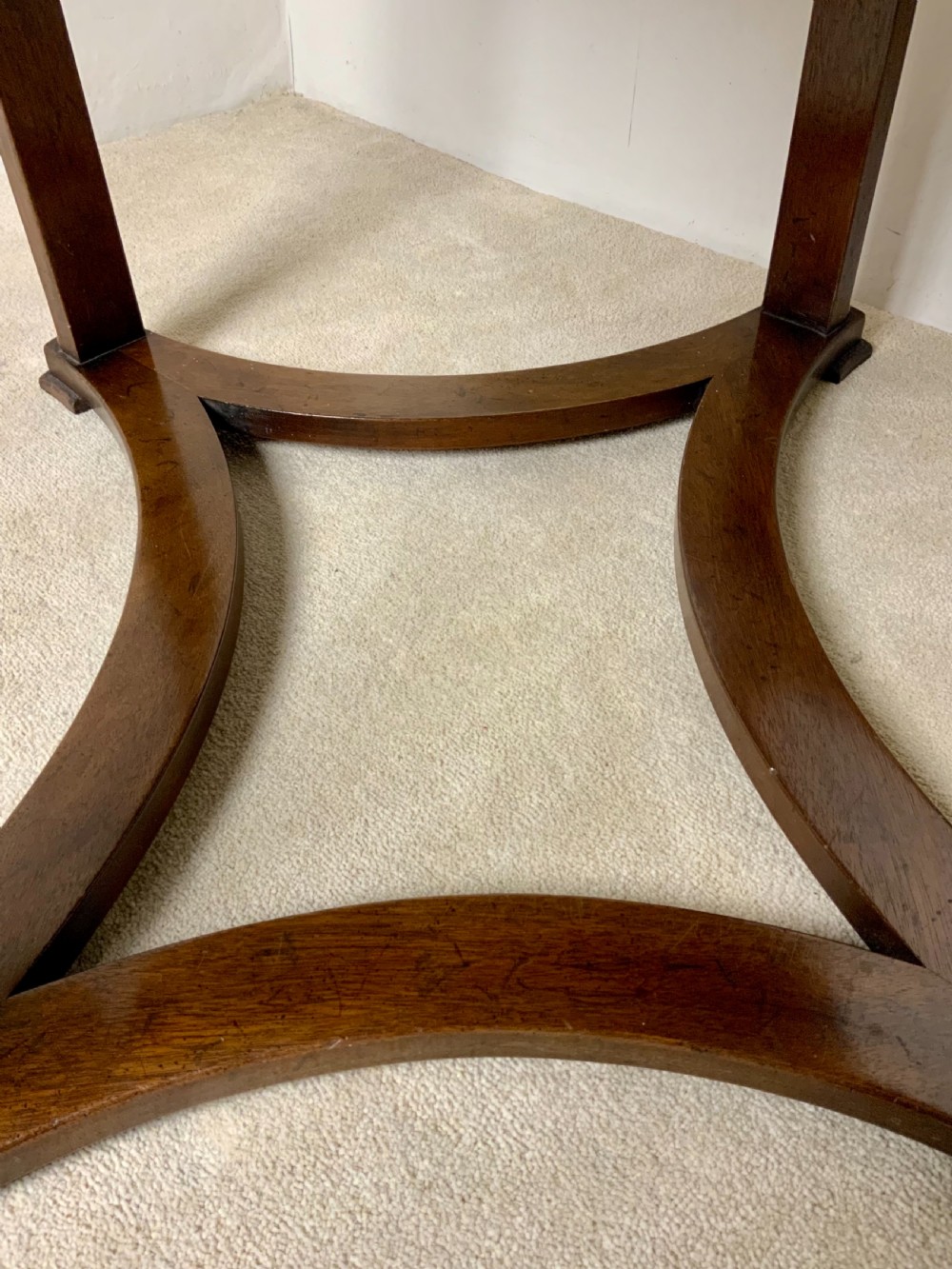A low mahogany occasional table View V