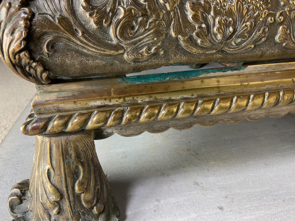 Regency period brass fender View VII