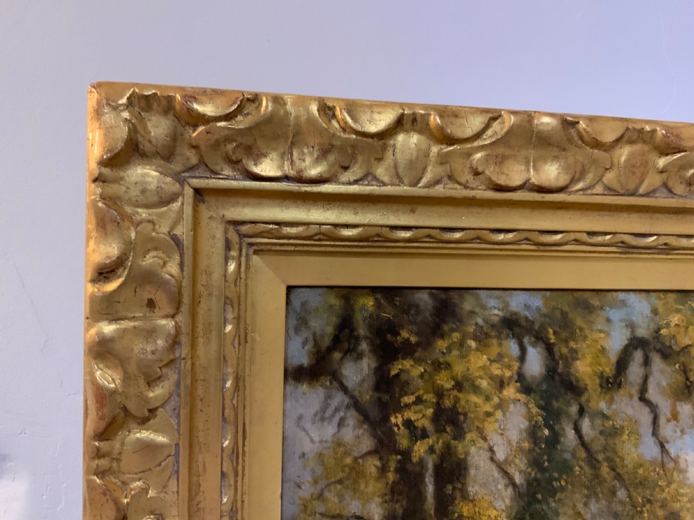 Impressionist oil painting on canvas View IV