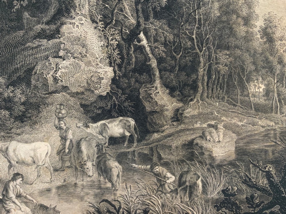 18th century engraving after Peter Paul Rubens View IV