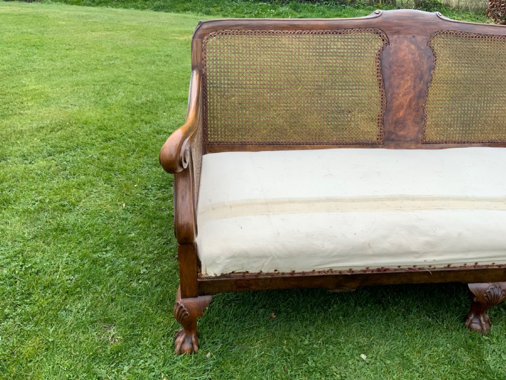 An Edwardian Bergere suite  View II