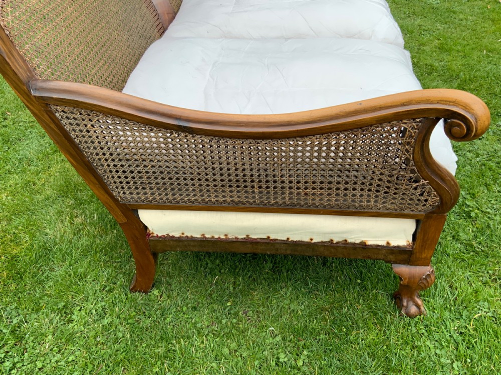 An Edwardian Bergere suite  View XI