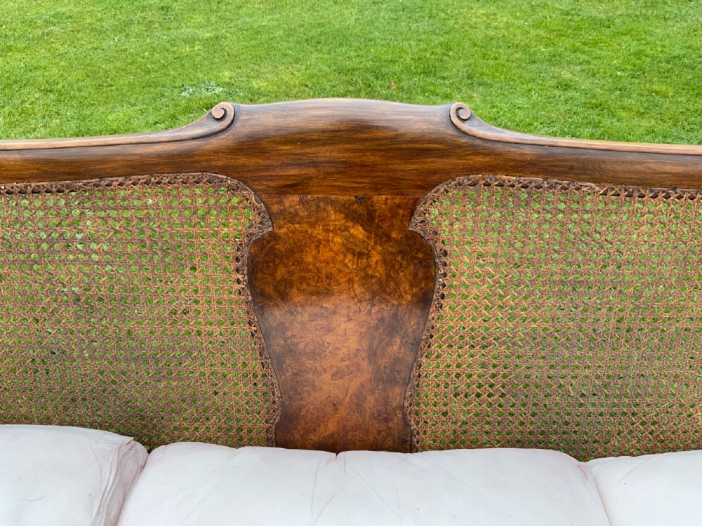 An Edwardian Bergere suite  View XII