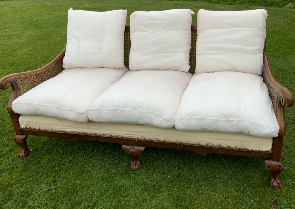 An Edwardian Bergere suite  View XV