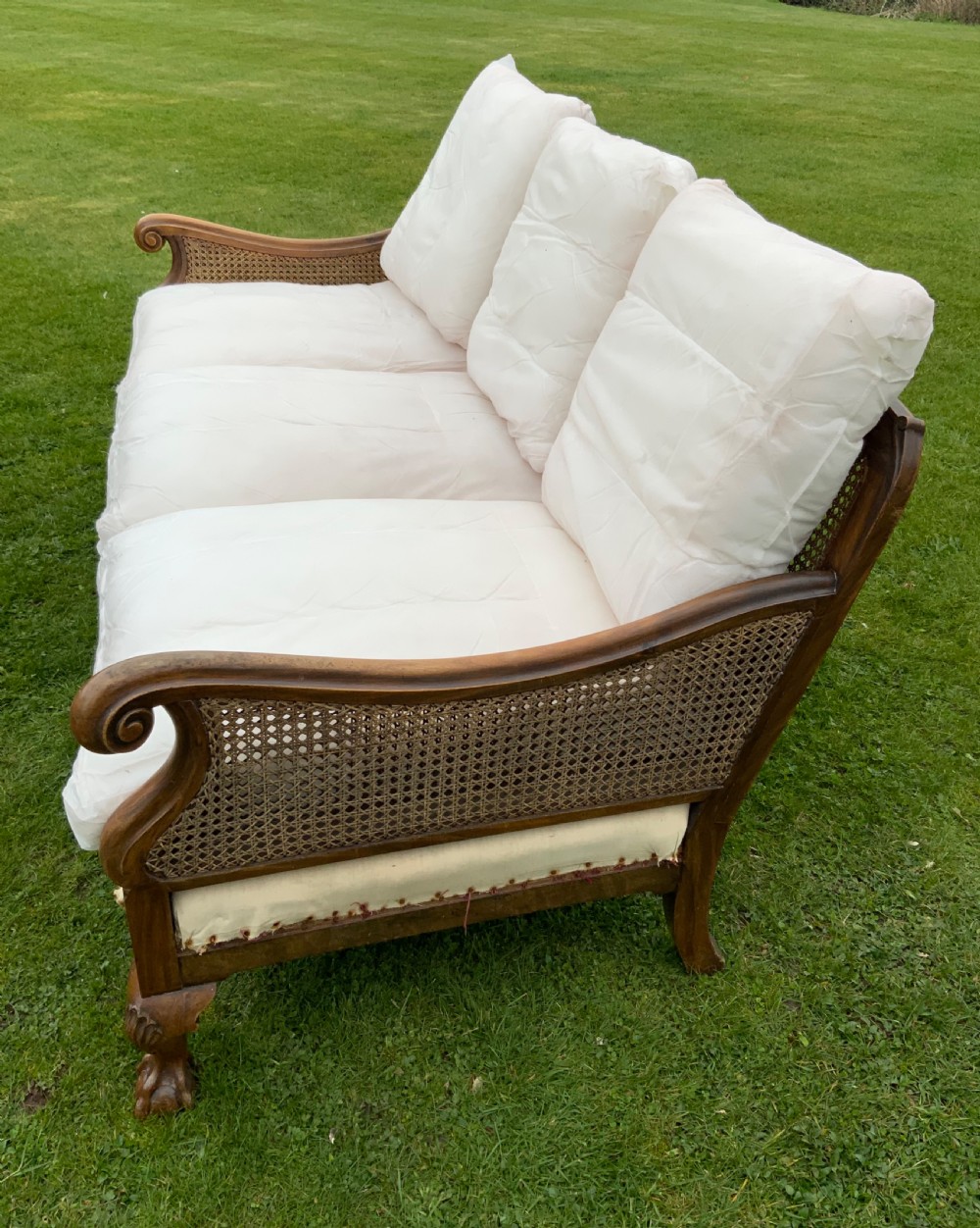 An Edwardian Bergere suite  View XVI