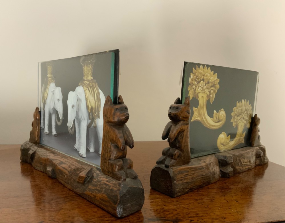A pair of photograph frames View III