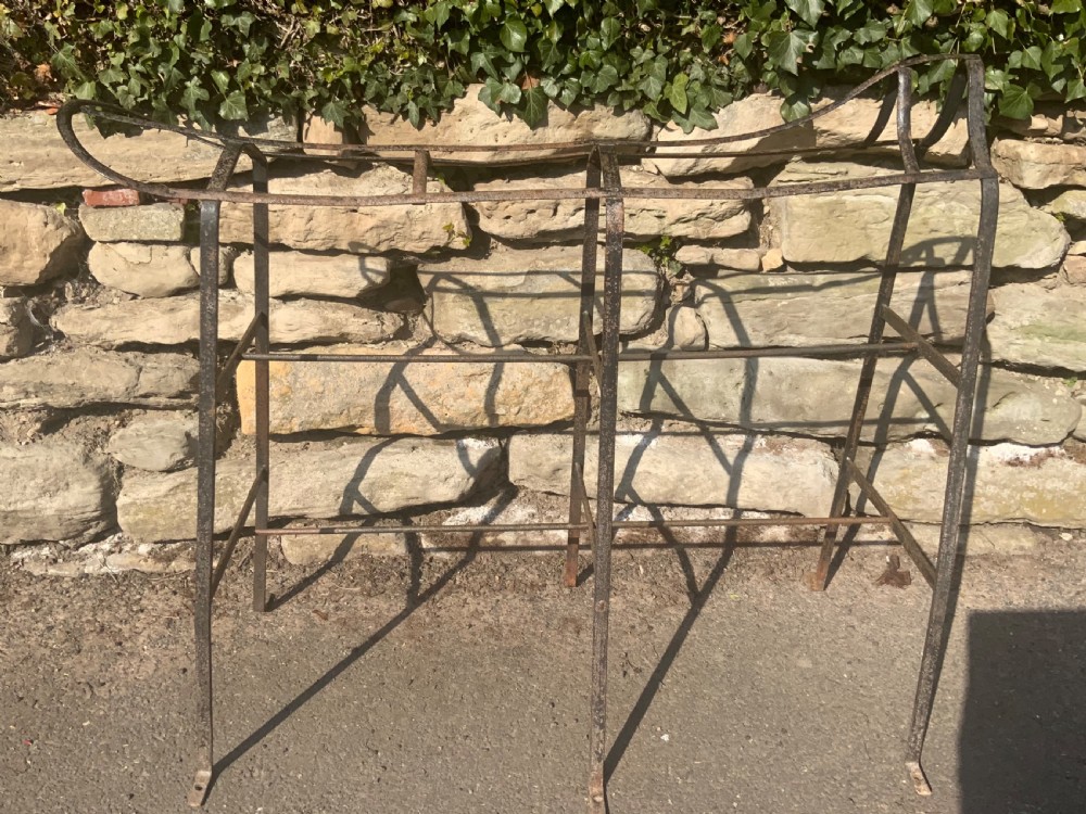 A 19th century iron saddle horse View VI