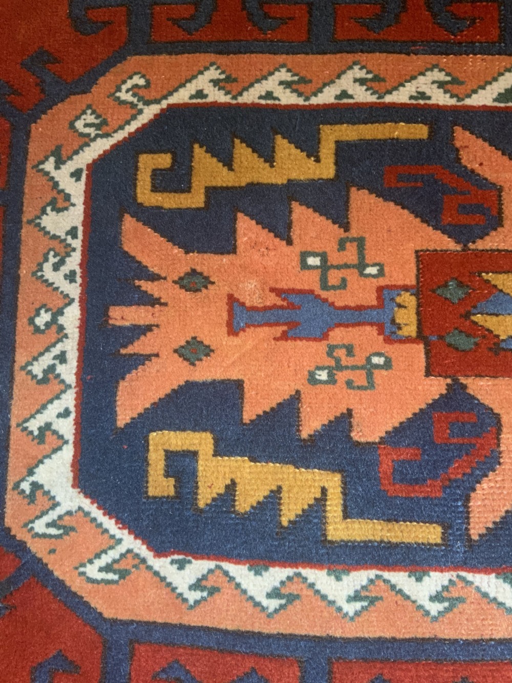 A Caucasian Kazak design rug View V