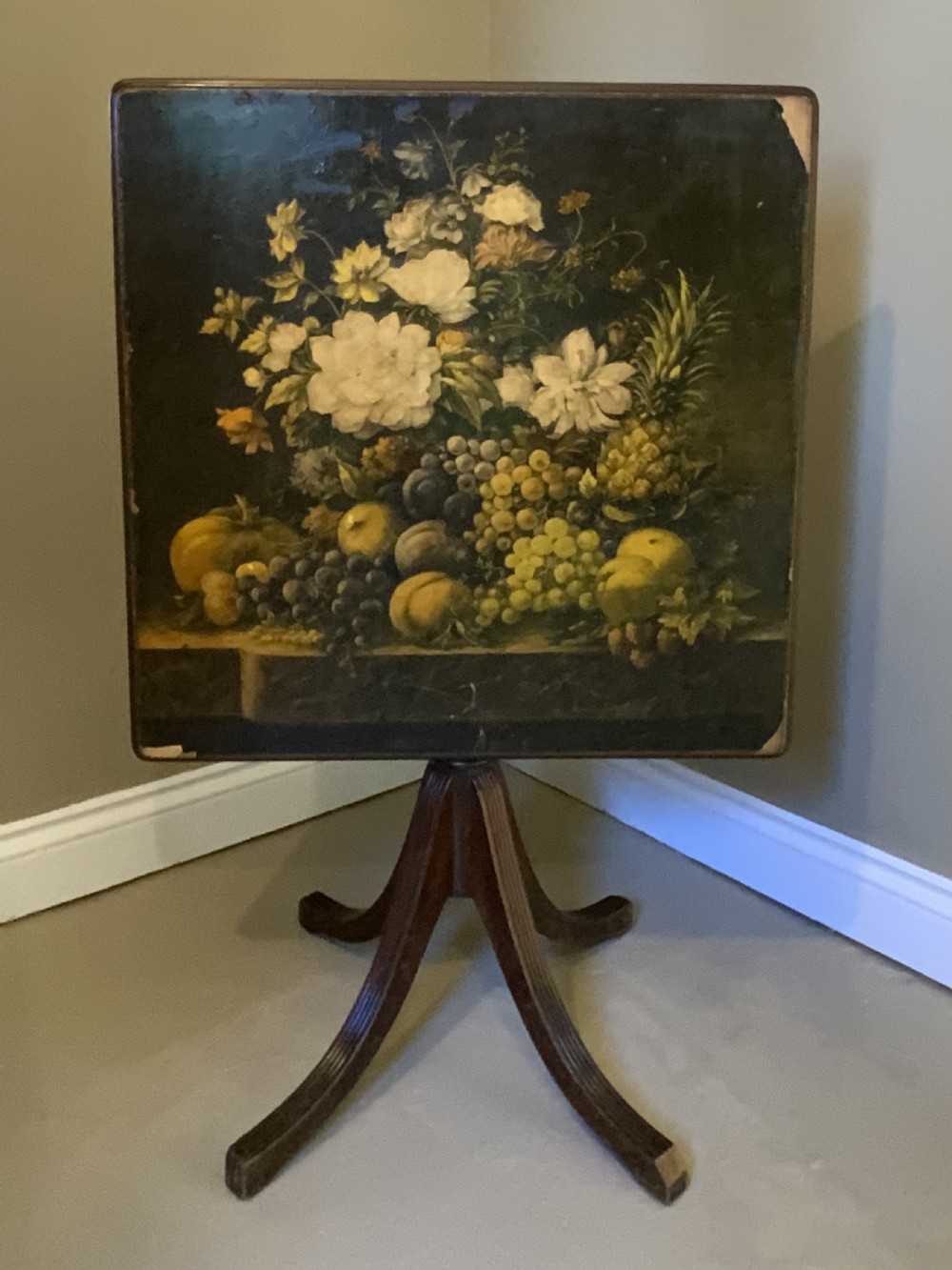 A late19th century mahogany based occasional table
