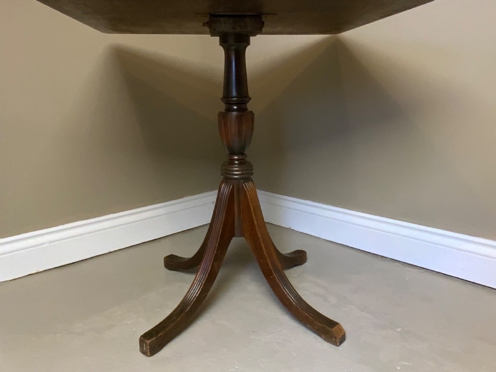 A late19th century mahogany based occasional table View IV