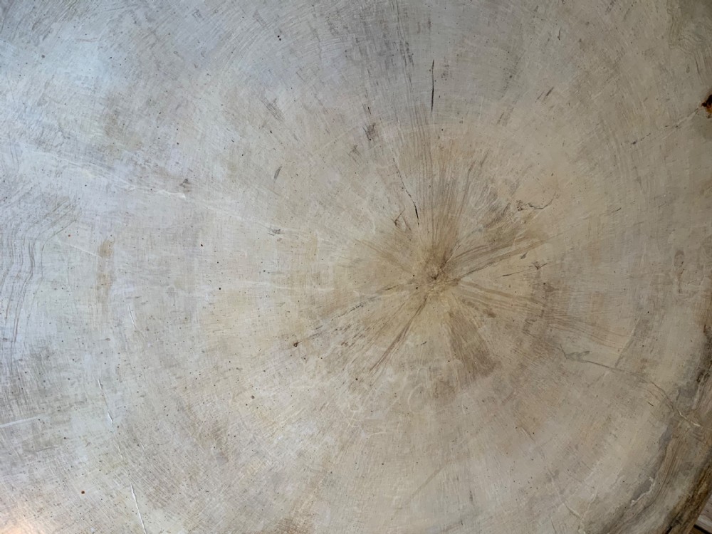 A mahogany based centre table with paint effect top View VII