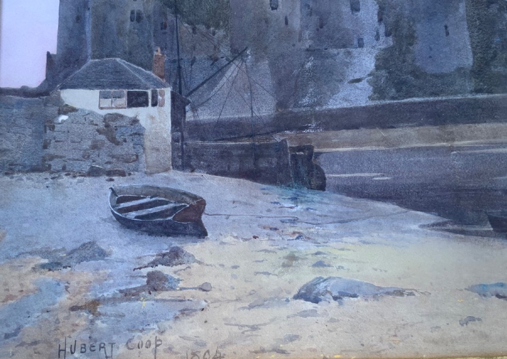 A watercolour by Hubert Coop View VI