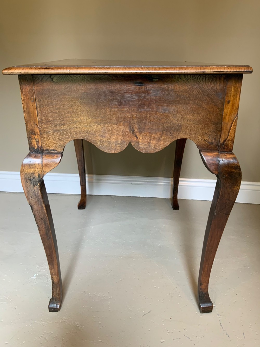 Georgian oak side table View X