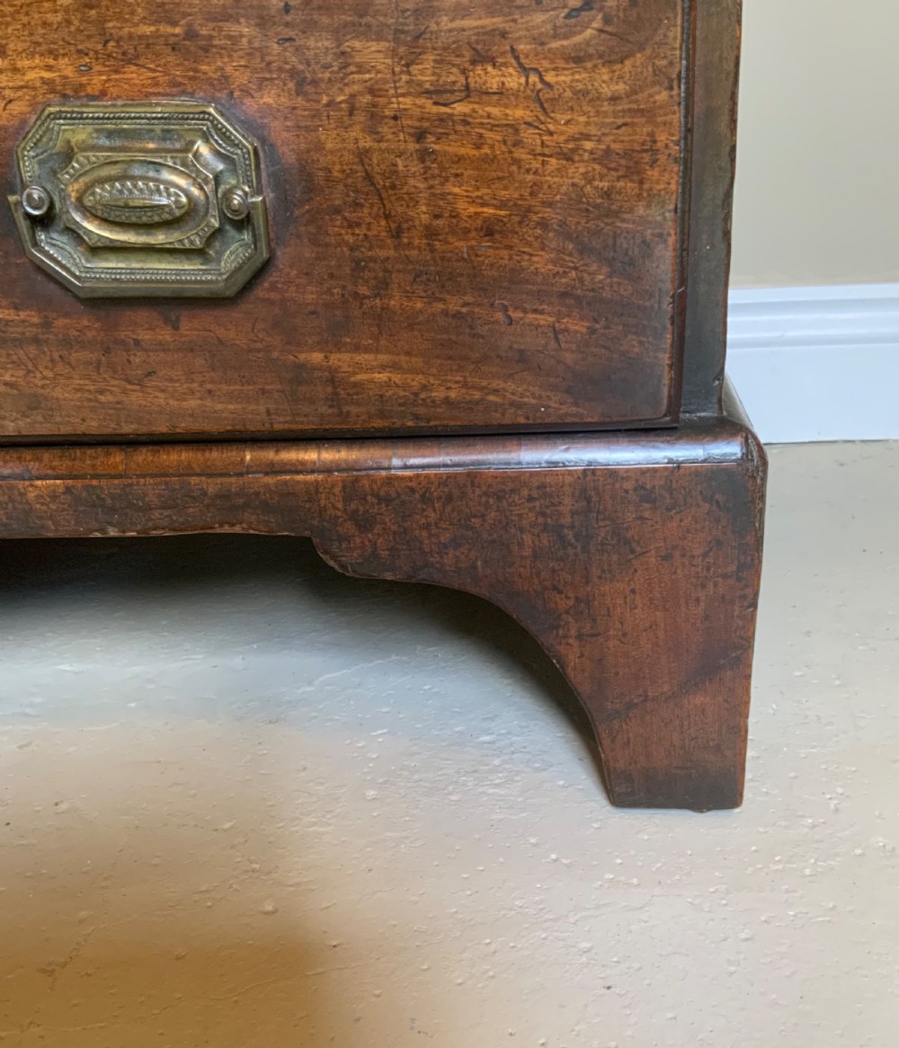 2’6” wide Georgian mahogany bureau View III