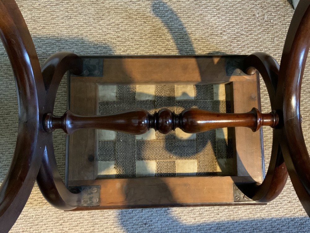 Pair of Regency mahogany stools View VI