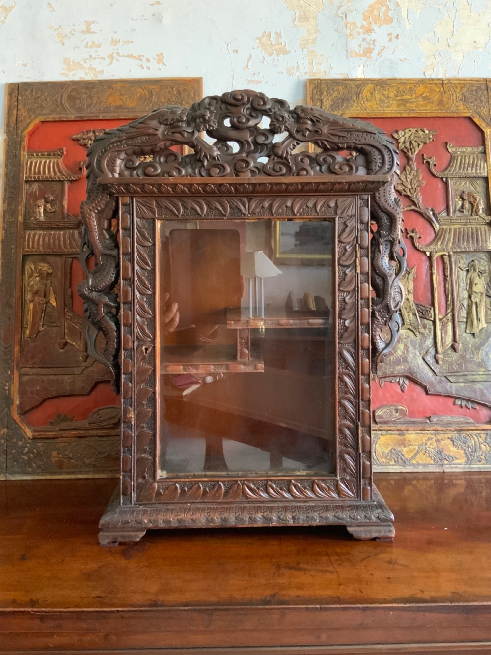 A late 19th century Chinese table cabinet View V