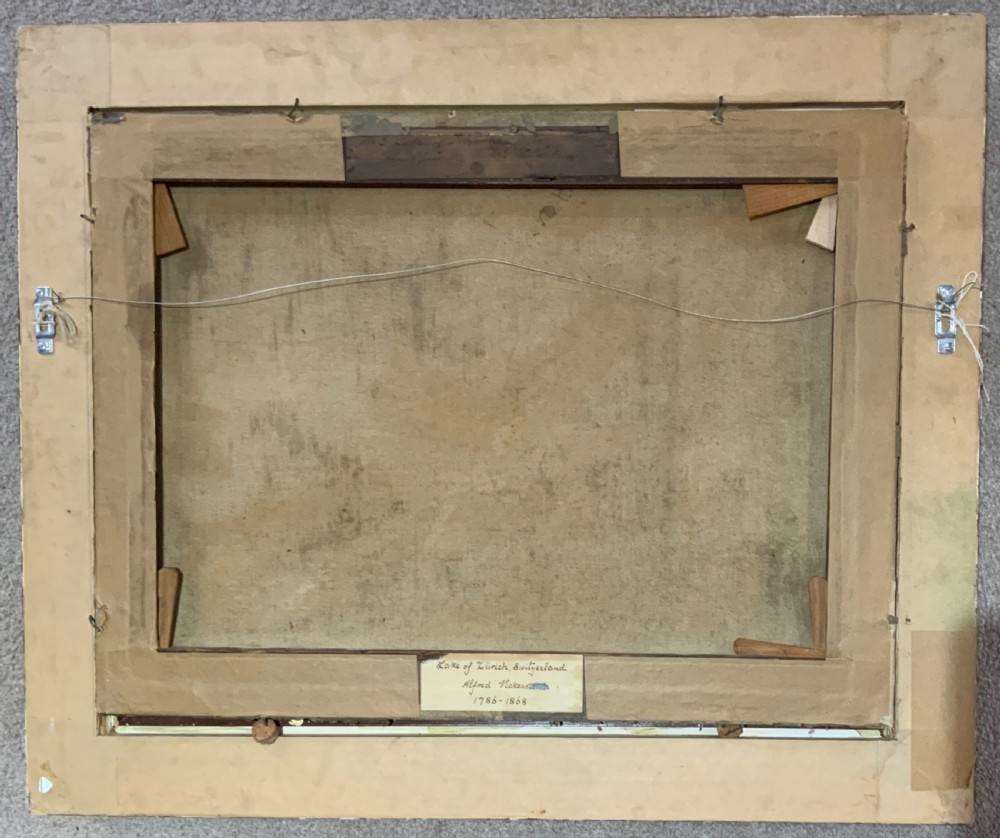Attributed to Alfred H Vickers Oil painting on canvas View III