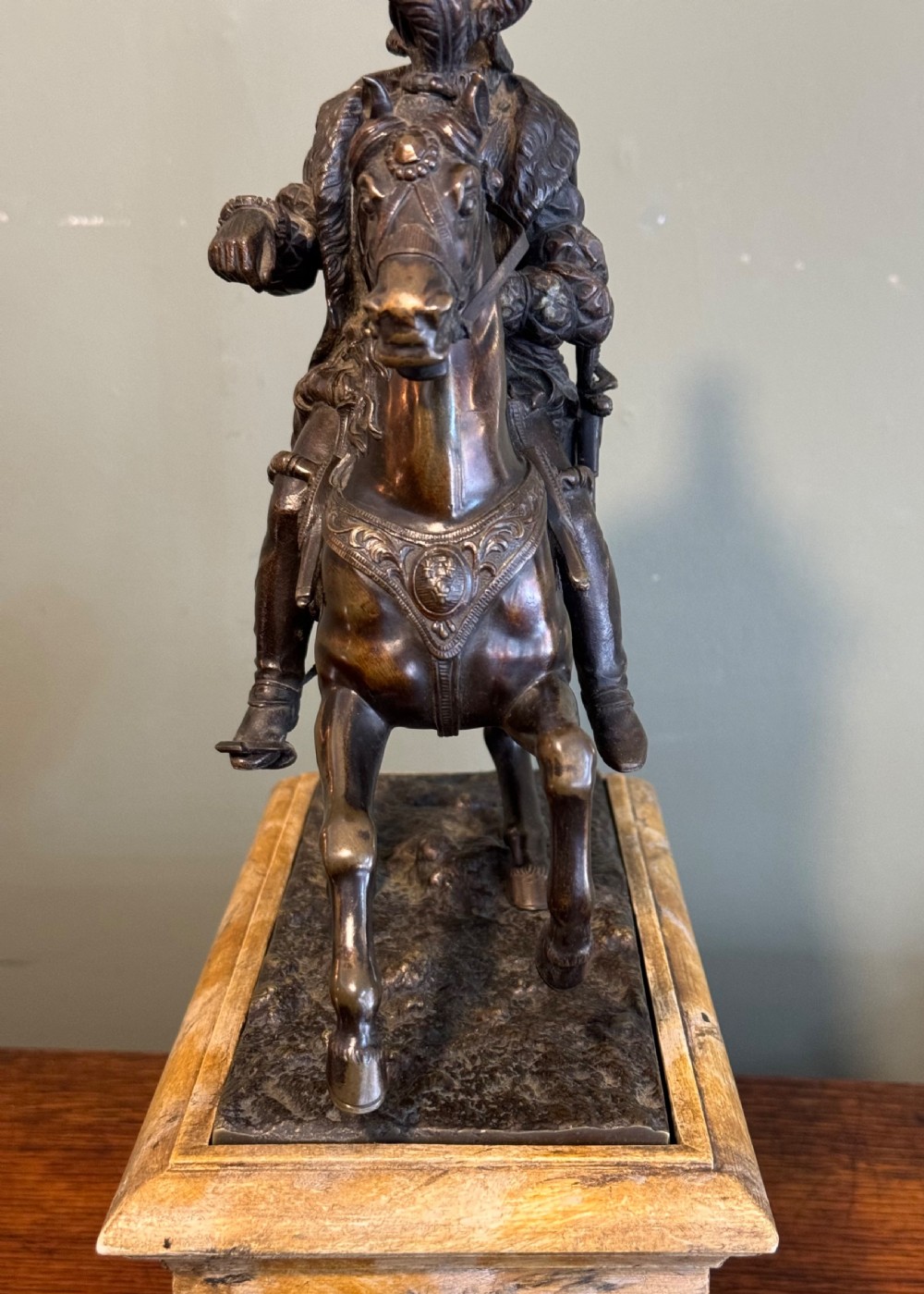 Pair of bronze equestrian figures View VIII