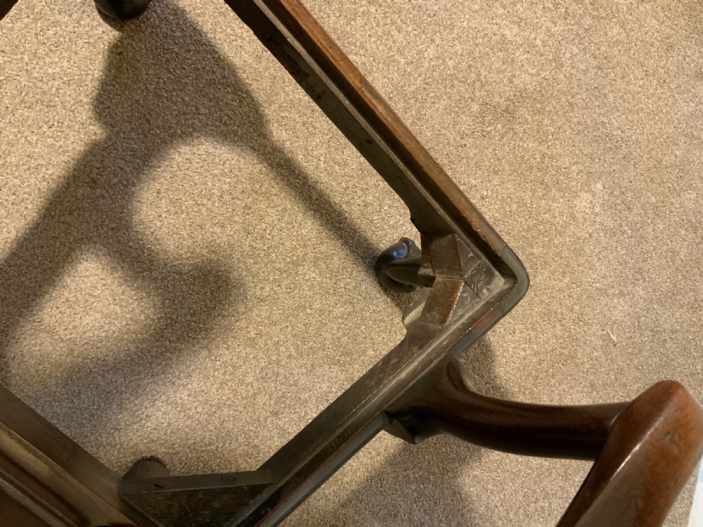 An 18th century child’s mahogany chair View VI