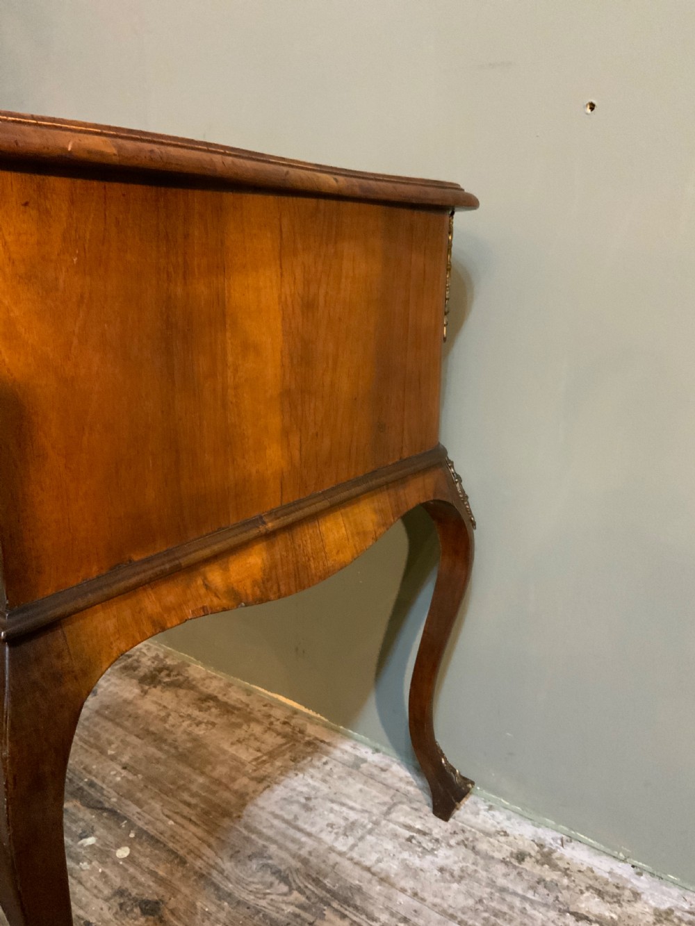 A walnut writing table View VI