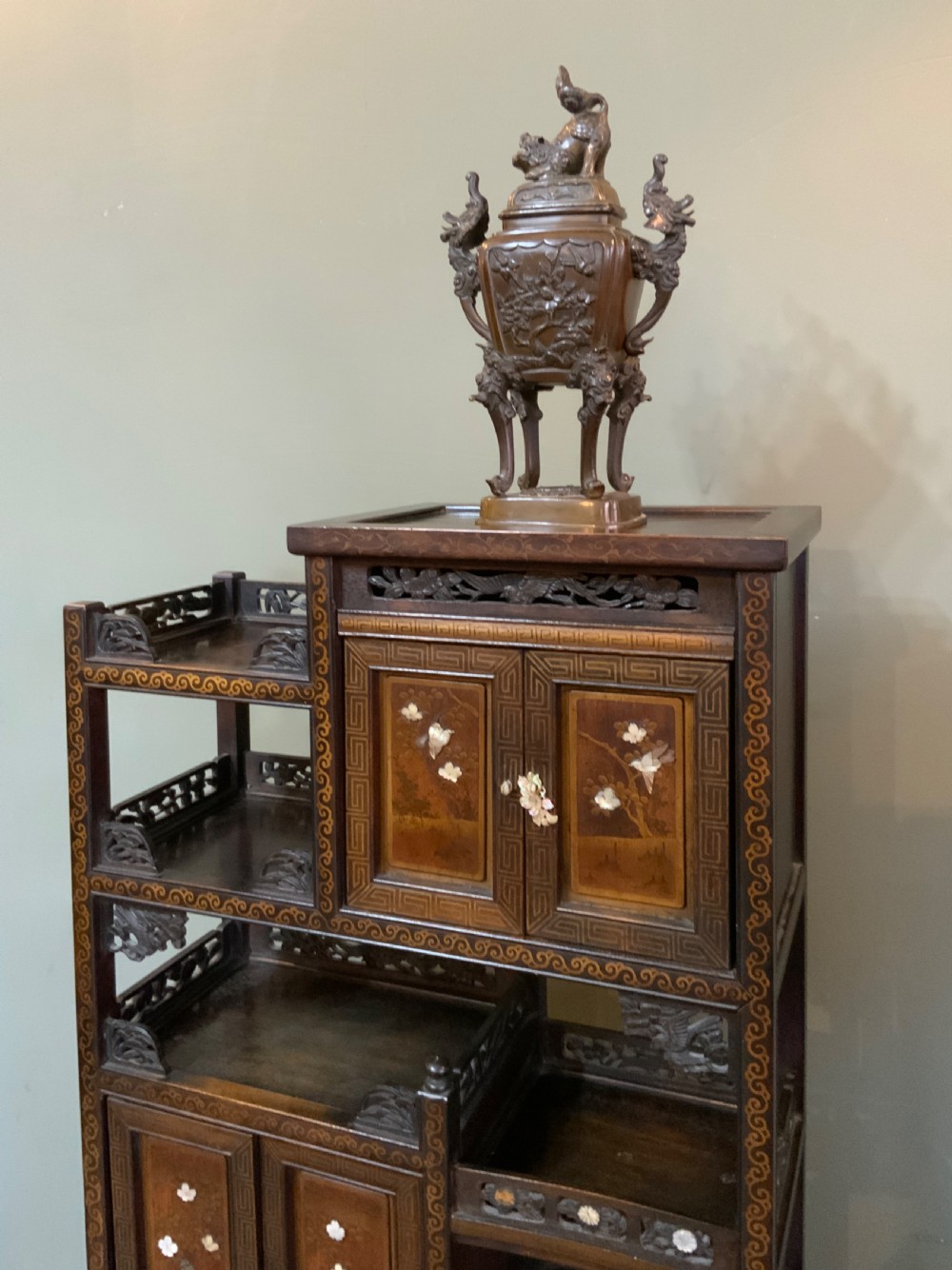 A Japanese Shibayama cabinet View II