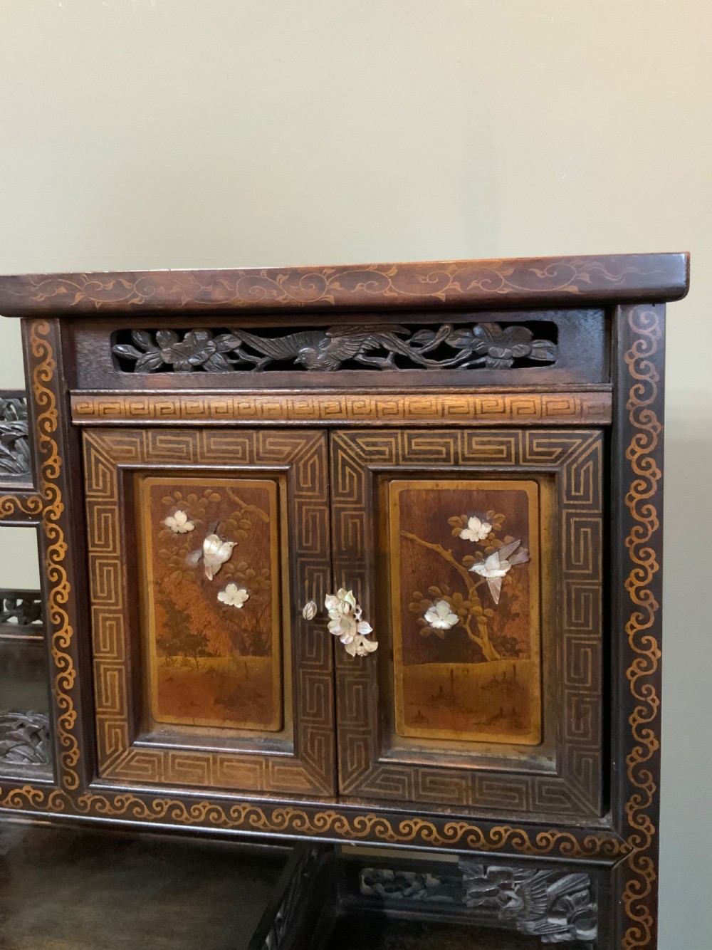 A Japanese Shibayama cabinet View III