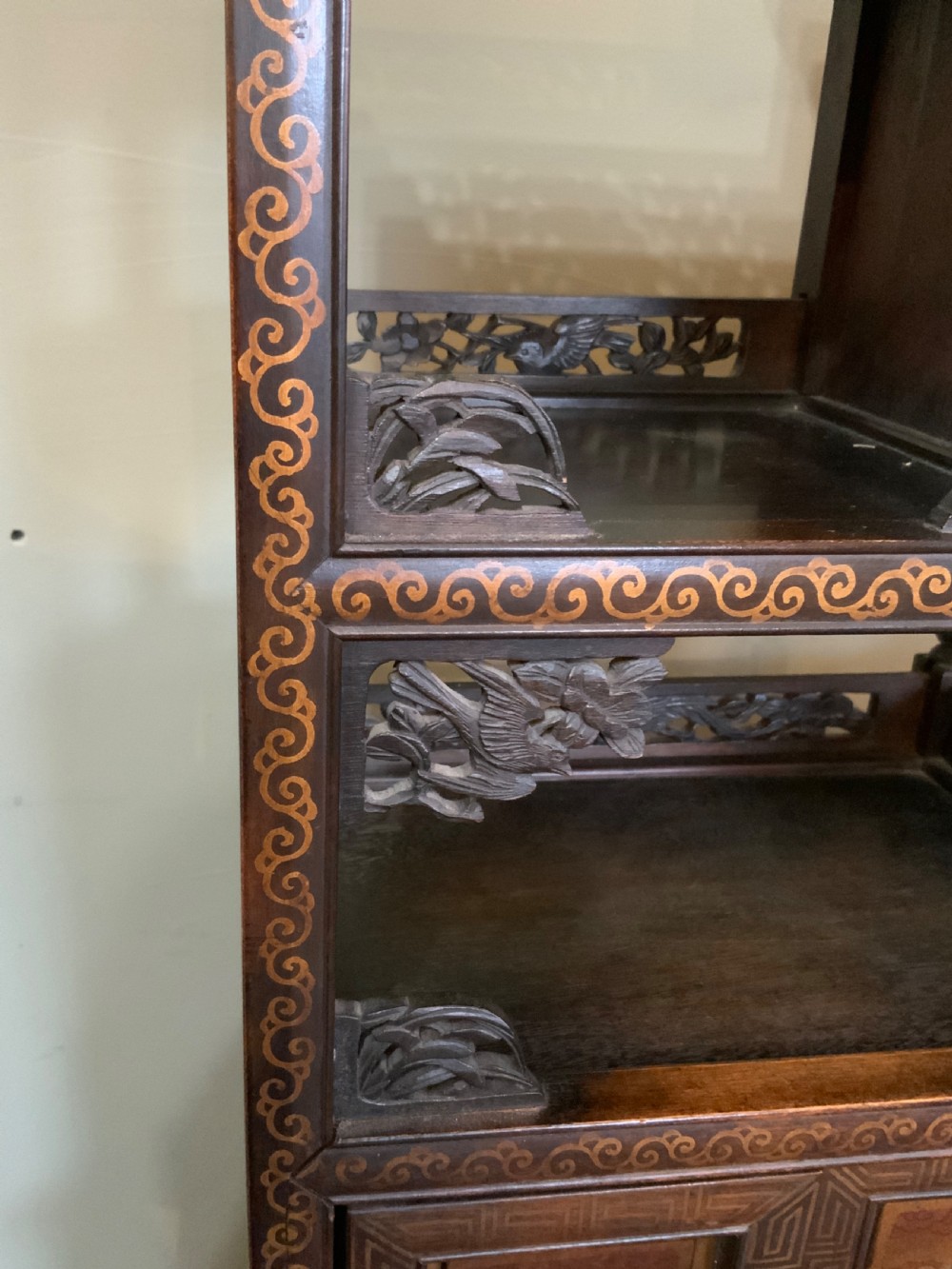 A Japanese Shibayama cabinet View IV