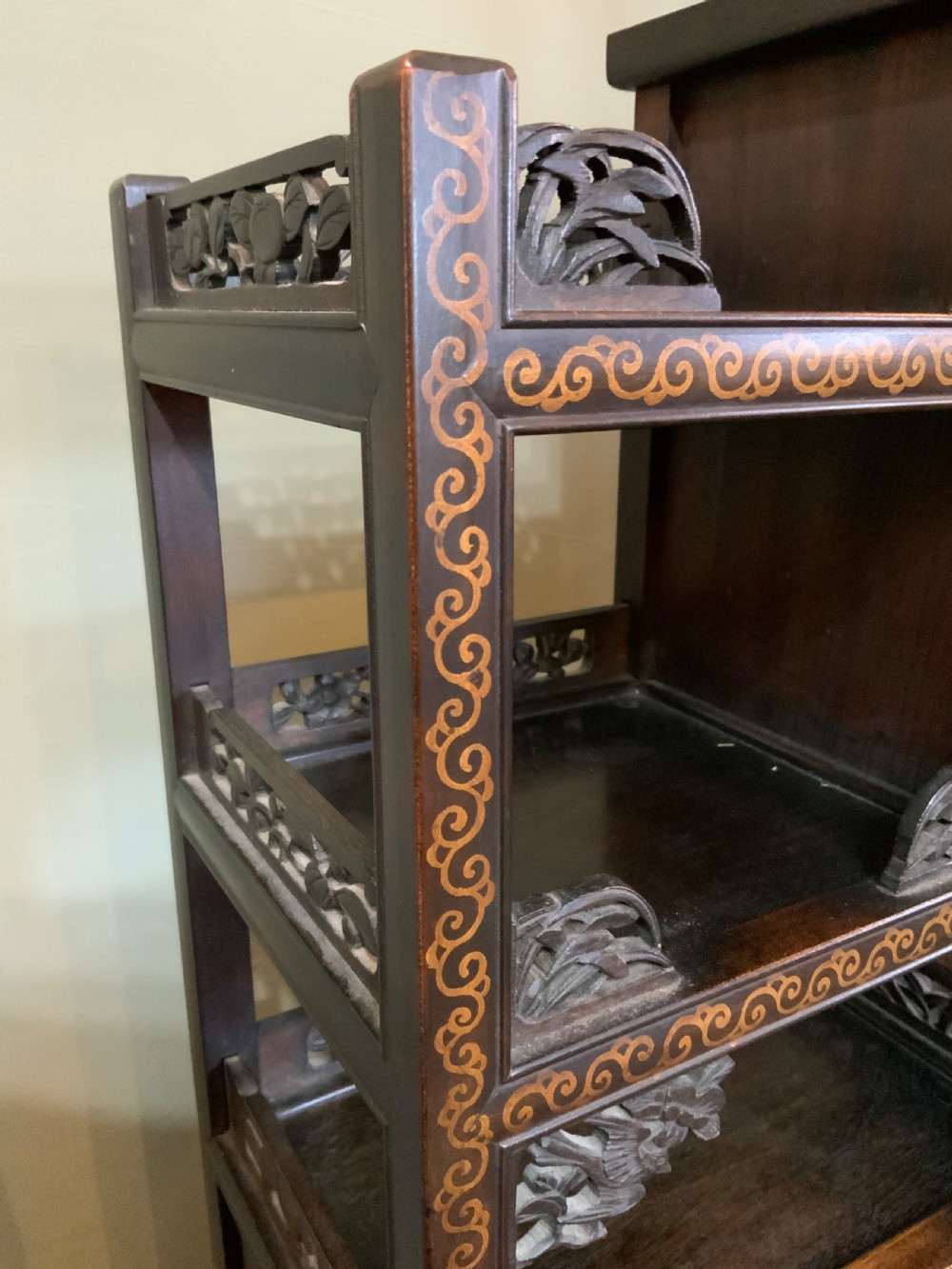 A Japanese Shibayama cabinet View V