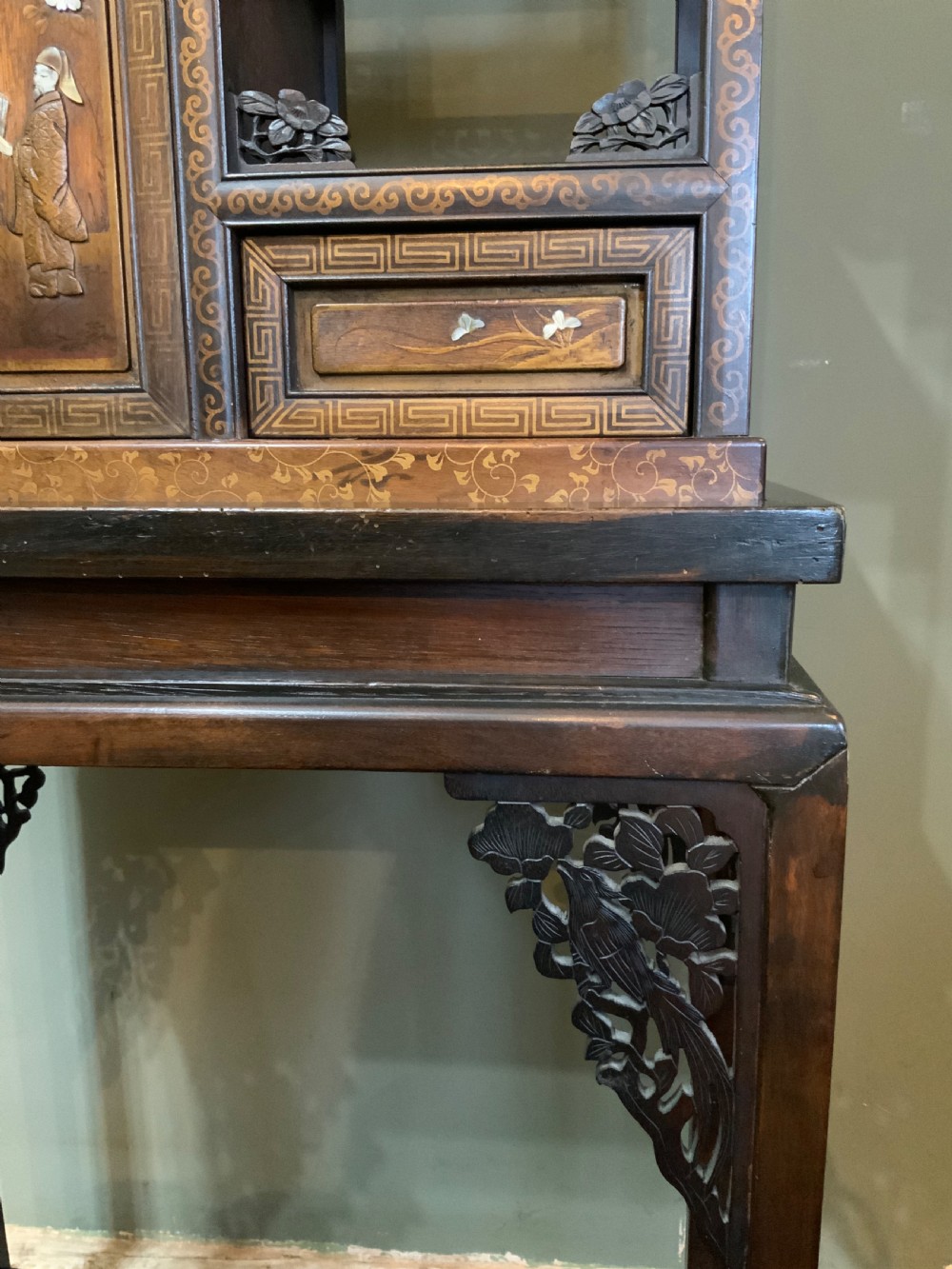 A Japanese Shibayama cabinet View VI