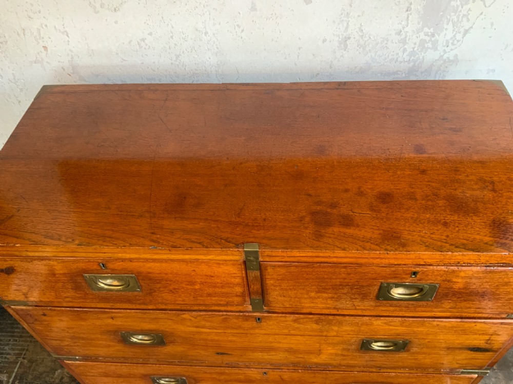 A Victorian military chest View III