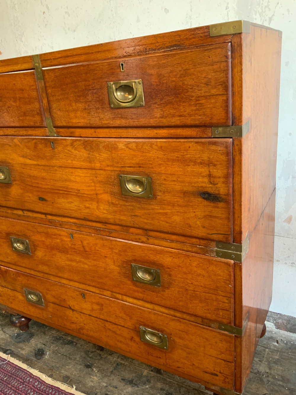 A Victorian military chest View V