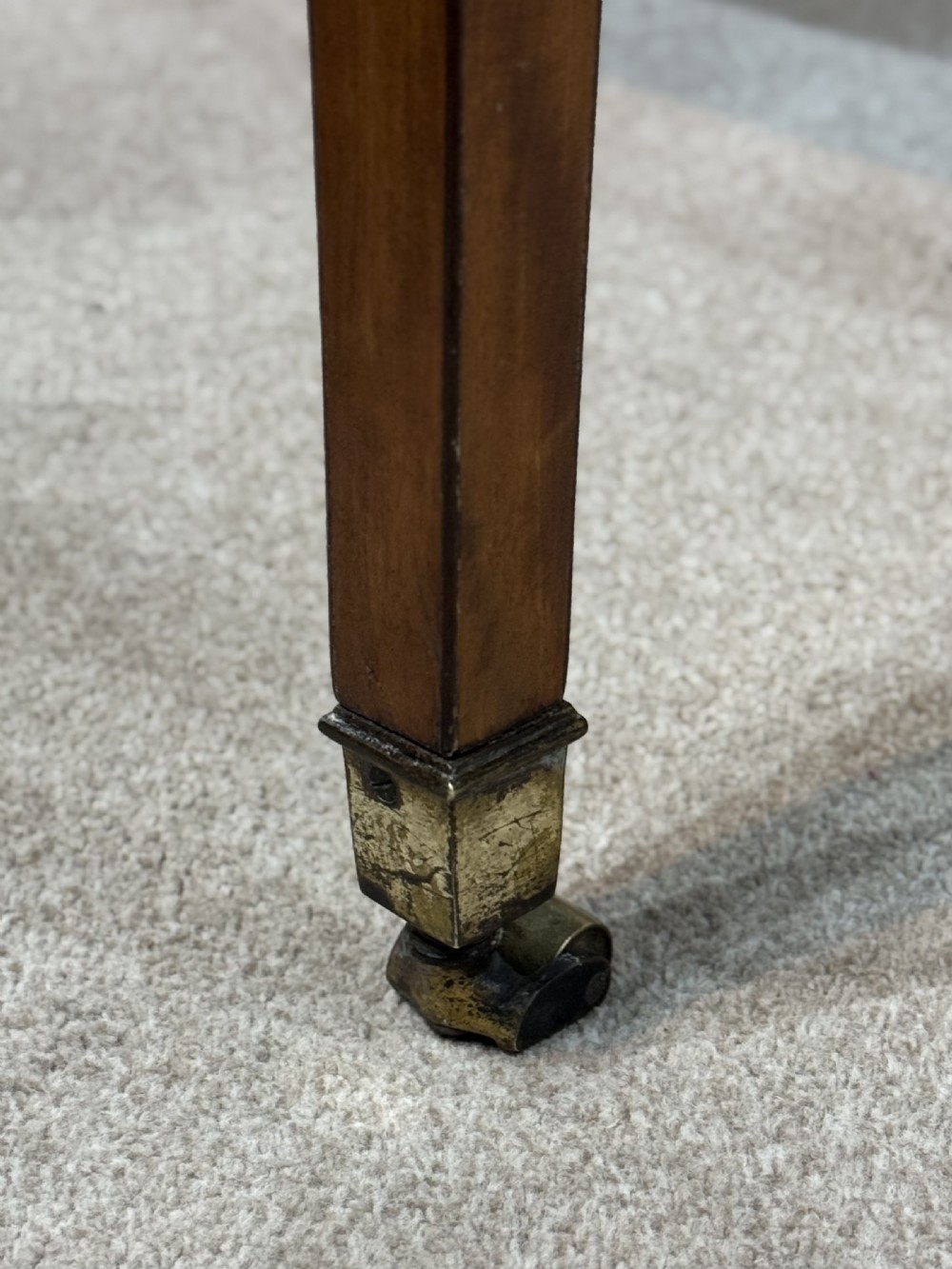 A GEORGE III SATINWOOD PEMBROKE TABLE View IV