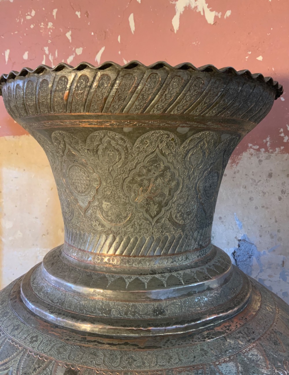 A large floor standing Persian Vase View II