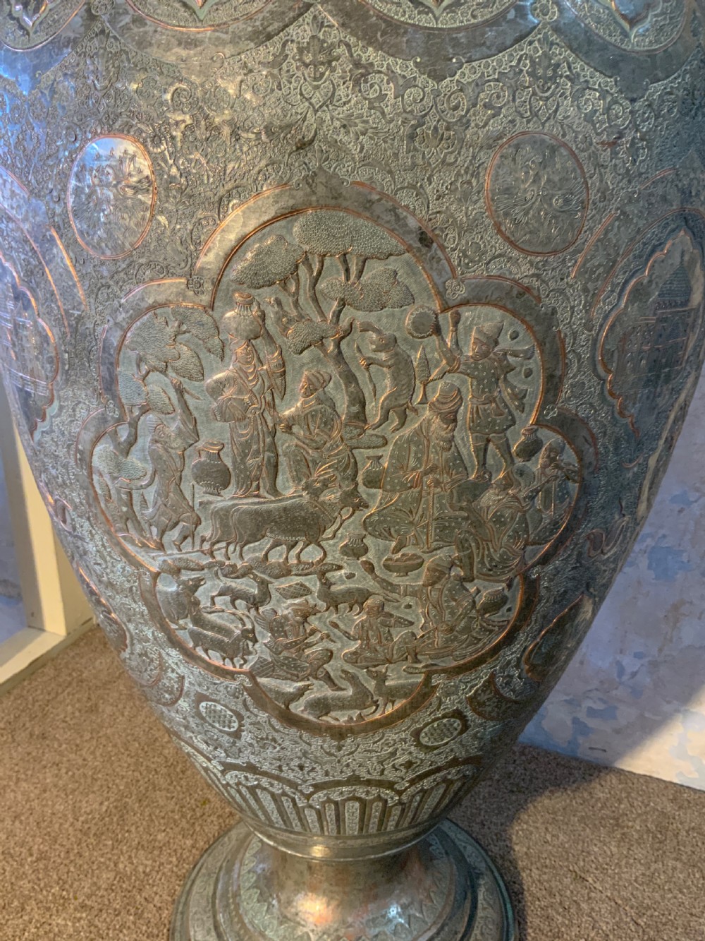 A large floor standing Persian Vase View VI