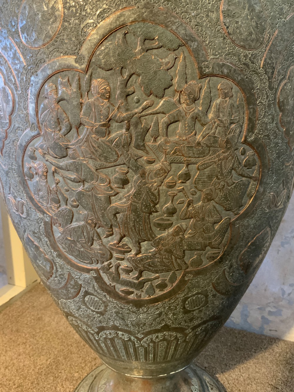 A large floor standing Persian Vase View VII