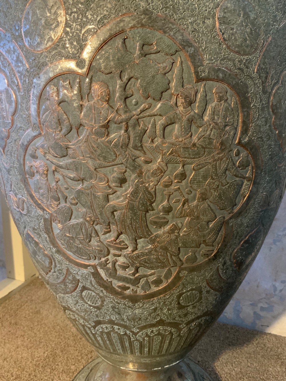 A large floor standing Persian Vase View VIII