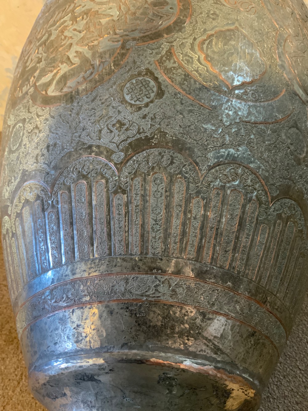 A large floor standing Persian Vase View X