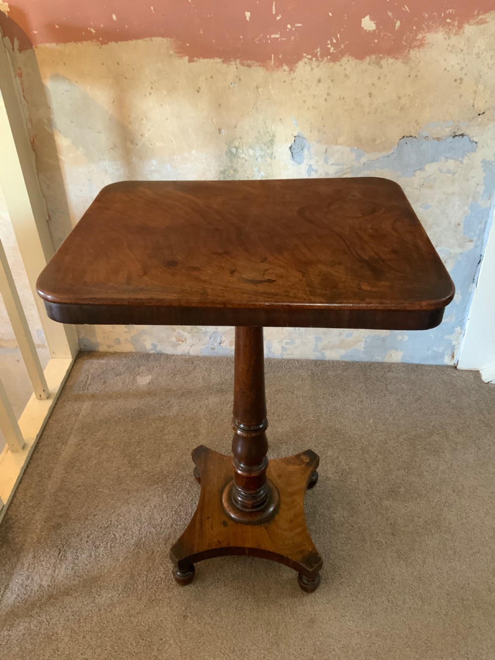 An early 19th century mahogany lamp table View VI