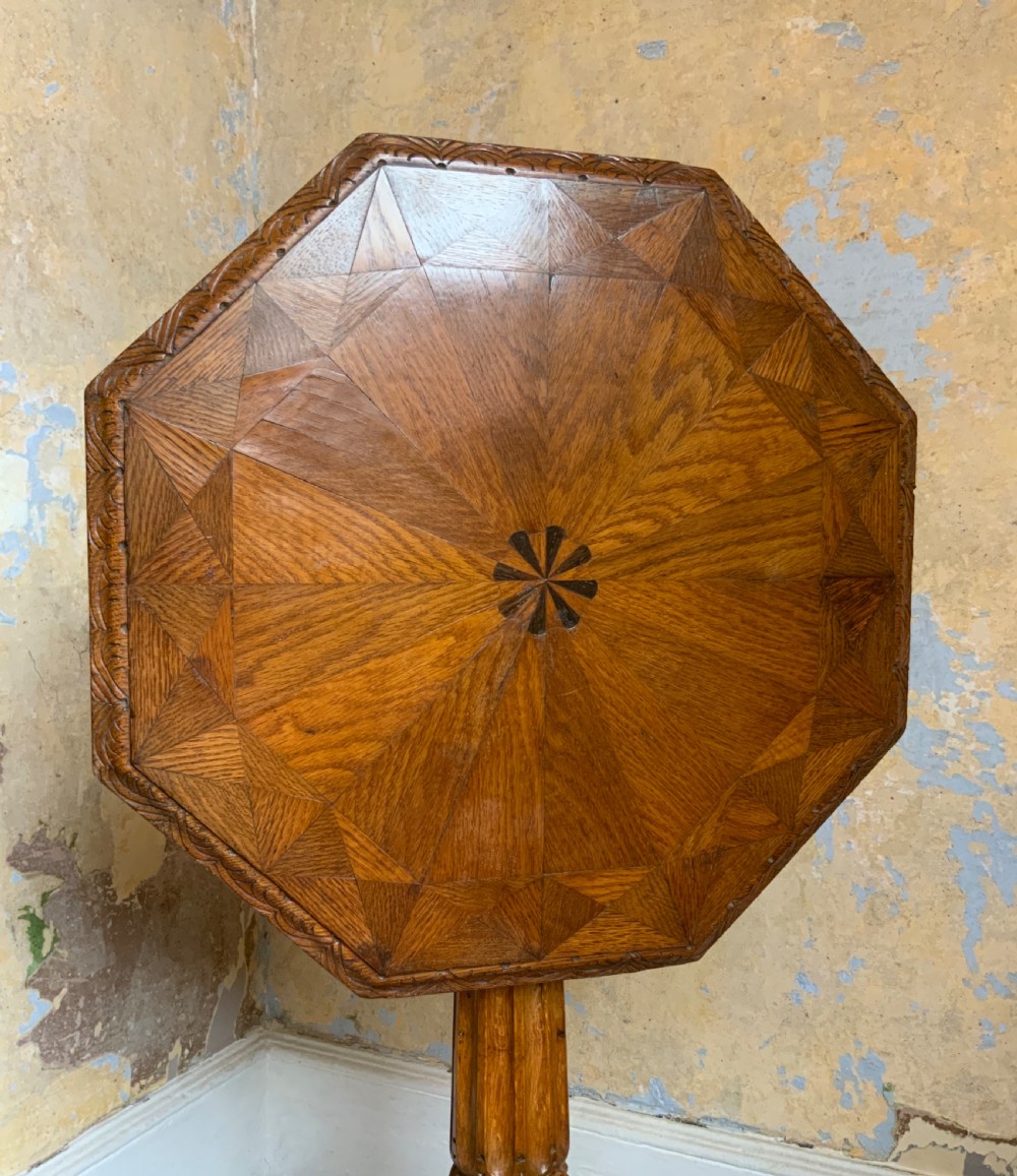 A late regency oak occasional table View III