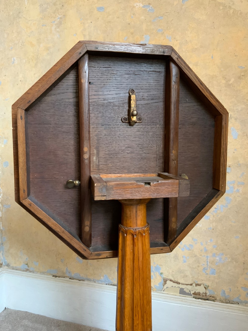 A late regency oak occasional table View VII