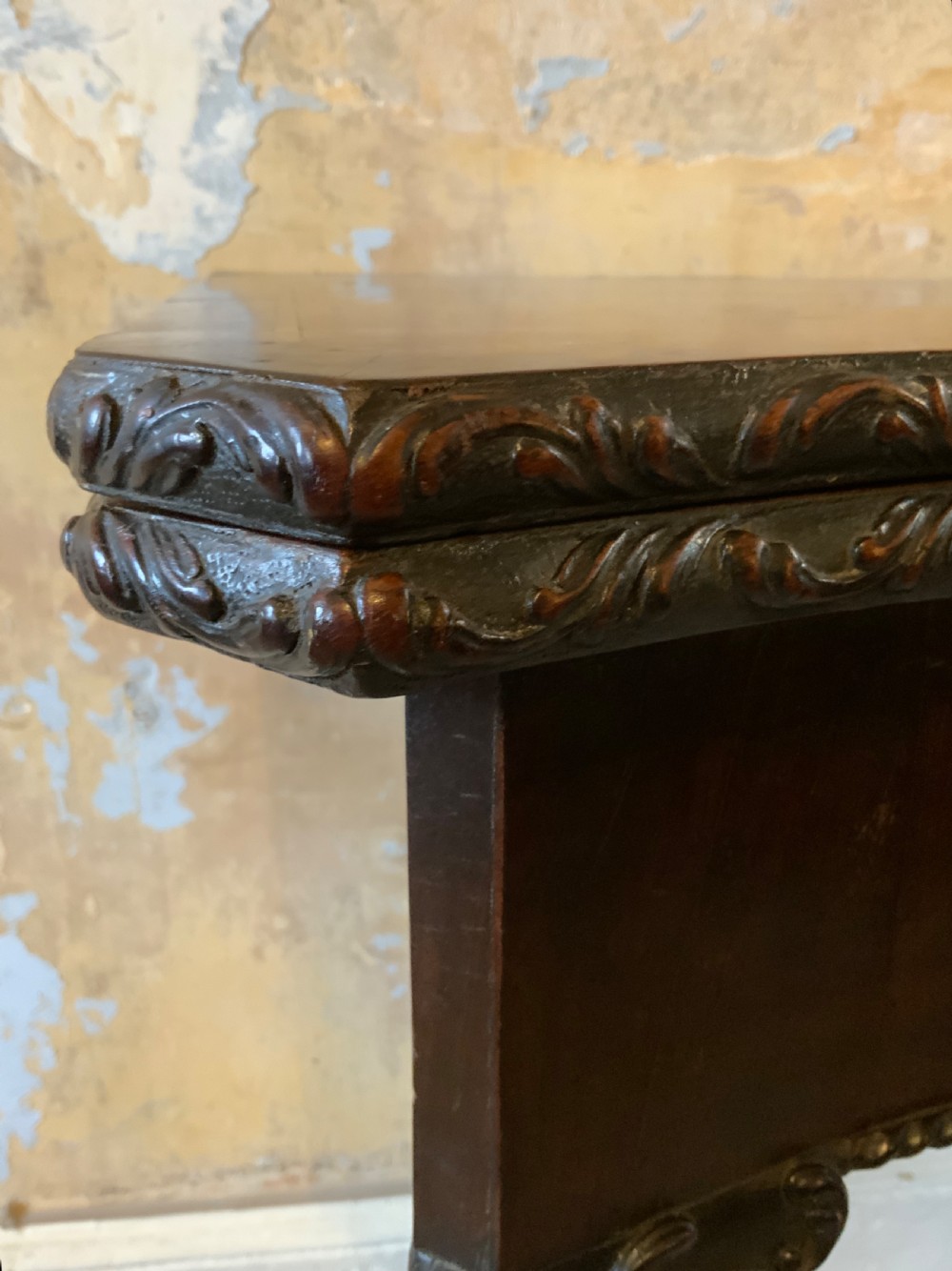 A Chippendale period games table View VI