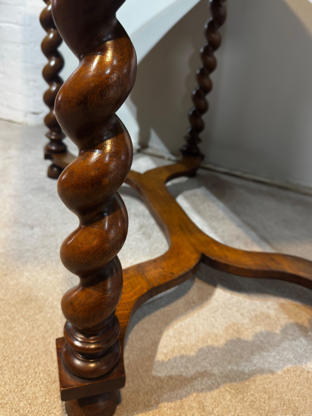 A 19th century walnut side table View VI
