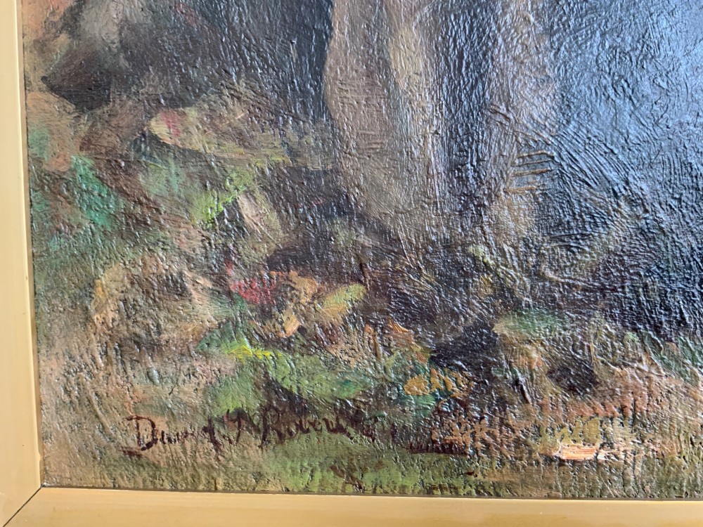 Oil on canvas by David T Robertson View IV