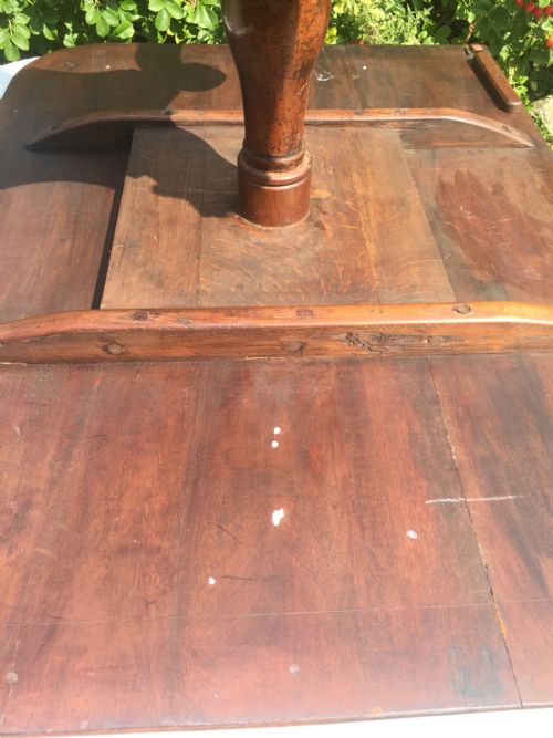 GEORGIAN THREE PEDESTALPILLAR DINING TABLE - ADDITIONAL PHOTO 6