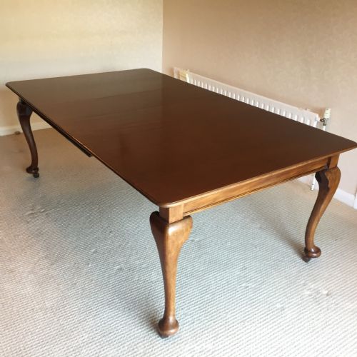 19th century mahogany dining table to seat eight - CATEGORY: ANTIQUE TABLES - DATED 1890