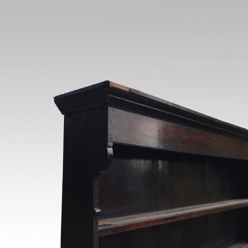 18TH CENTURY OAK DRESSER WITH RACK - ADDITIONAL PHOTO 4