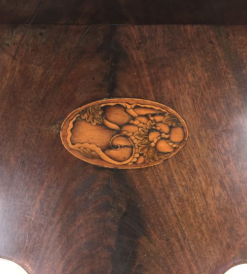 PAIR OF 18TH CENTURY SHERATON MAHOGANY FORMER CUTLERYKNIFE BOXES - ADDITIONAL PHOTO 8