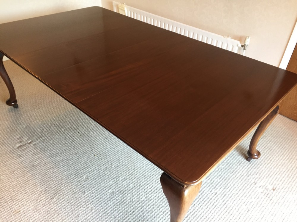 19th century mahogany dining table to seat eight View II